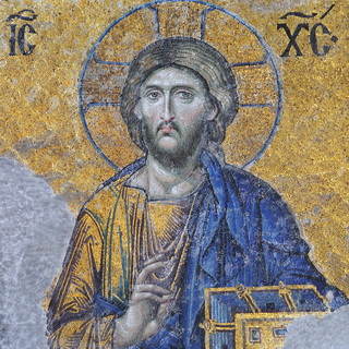 Istanbul - Haghia Sophia - Deesis mosaic